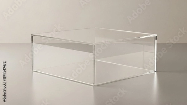 Obraz Clear Acrylic Display Box