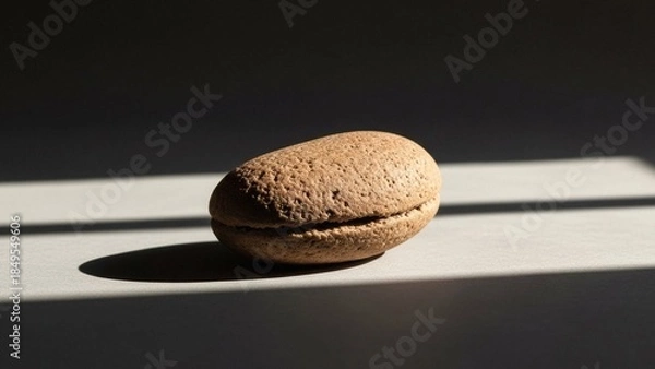 Obraz Smooth Oval Brown Stone