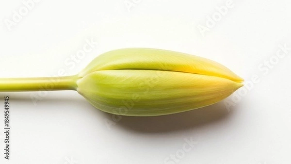Obraz Unopened Yellow Tulip Bud