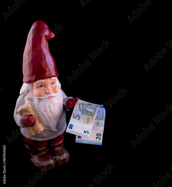 Fototapeta Cash gnome