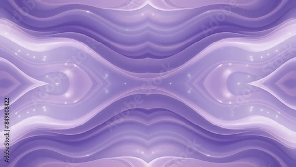 Fototapeta Purple Wavy Pattern Background Design Element.