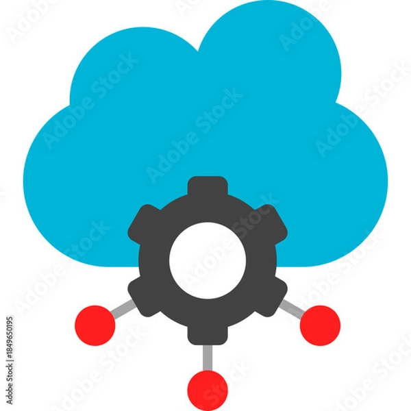 Obraz Cloud Computing Icon