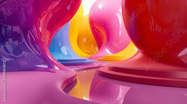 Obraz abstract colorful background