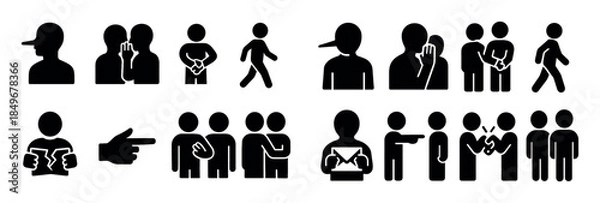 Obraz Betrayal Icon Grid