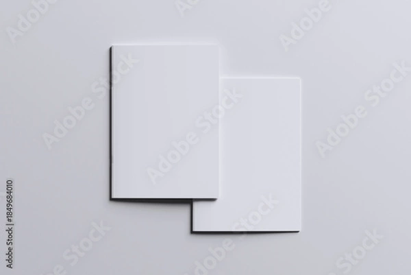 Fototapeta Catalog Mockup Blank
