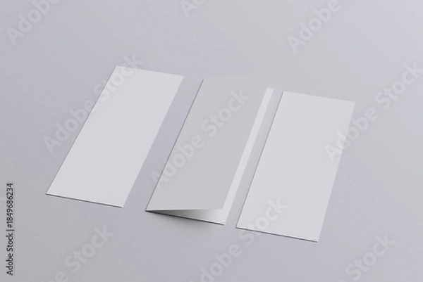 Fototapeta Flayer Mockup Blank 