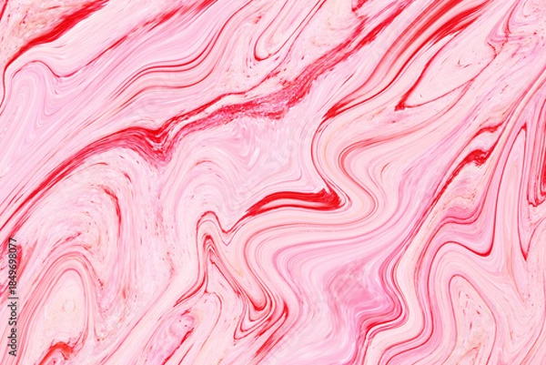 Fototapeta Pink marble stone texture for background