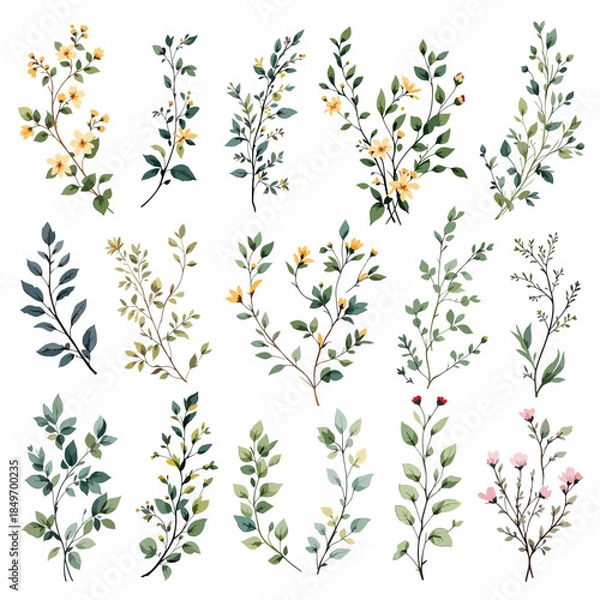 Obraz seamless floral background