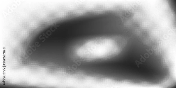 Obraz Silver foil background with metal mirror texture. Chrome gradient surface with thin glossy simple abstract.