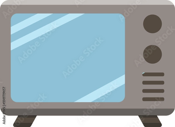 Fototapeta アナログテレビのアイコン