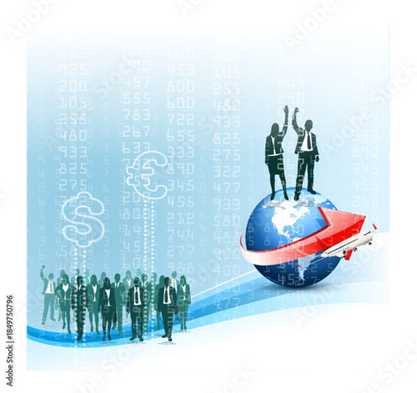 Fototapeta strengthening company.ai