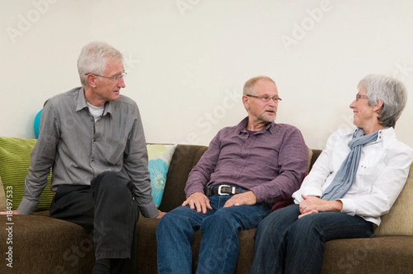 Fototapeta Senior Group