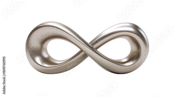 Obraz silver bracelet isolated on white