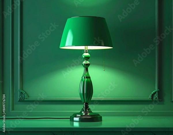 Obraz lamp on the table