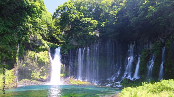 Obraz 富士宮市　白糸の滝