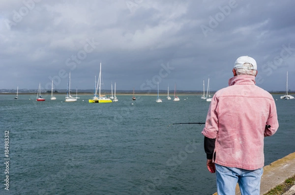 Obraz Pêcheur à la ligne