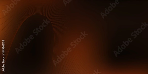 Obraz Grainy texture orange black colors gradient background