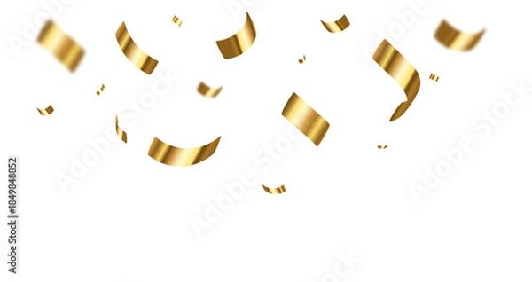 Obraz Golden confetti
