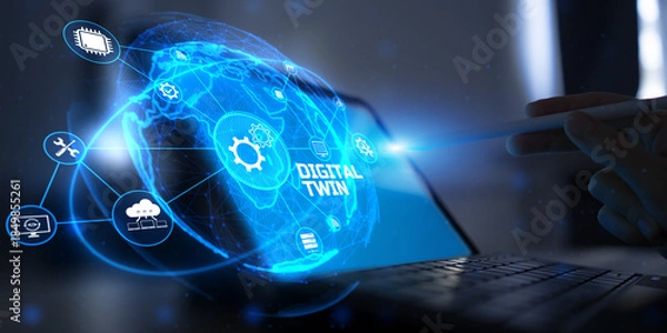 Obraz Digital Twin Integration for Intelligent System Modeling and Optimization.