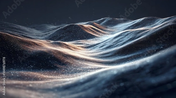 Obraz Abstract winter texture background lines