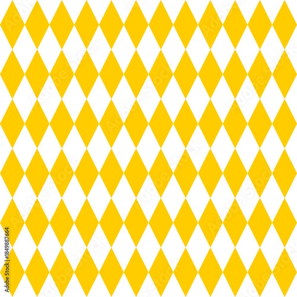 Obraz Tile yellow and white vector pattern or website background