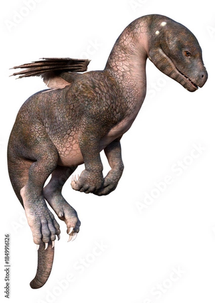 Obraz 3D Rendering Fairy Tale Dragon on White