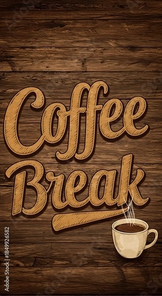 Obraz Rustic Coffee Charm