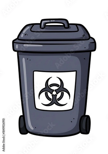 Obraz Biohazard Bin