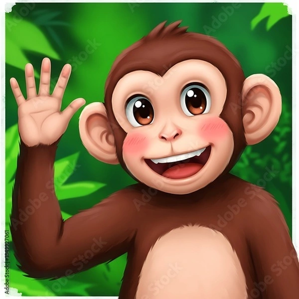 Obraz Jungle's Little Greeter