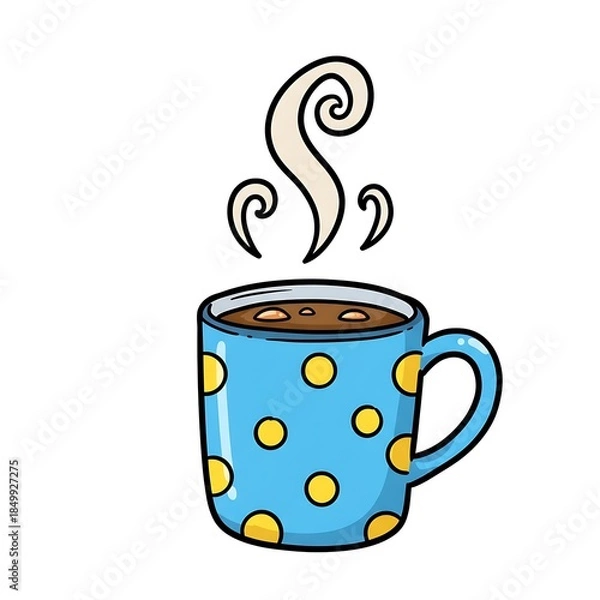 Obraz Cozy Mug, Steamy Delight