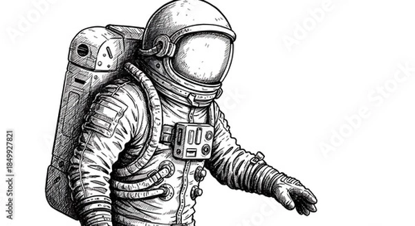 Obraz Silent Steps on the Void