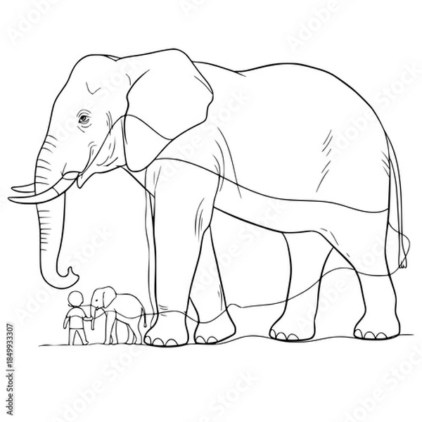 Obraz Empty vector file display Vector