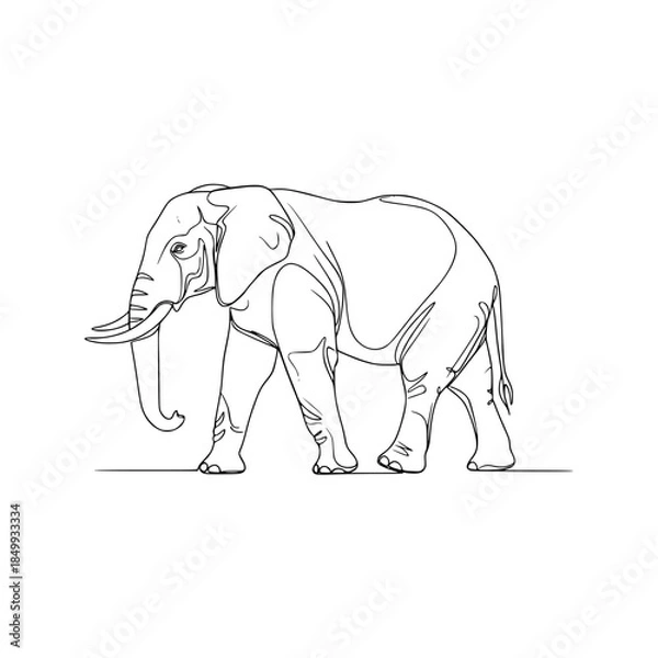 Obraz Simple vector file illustration Vector