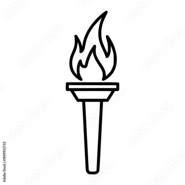 Obraz Simple vector file representation Vector