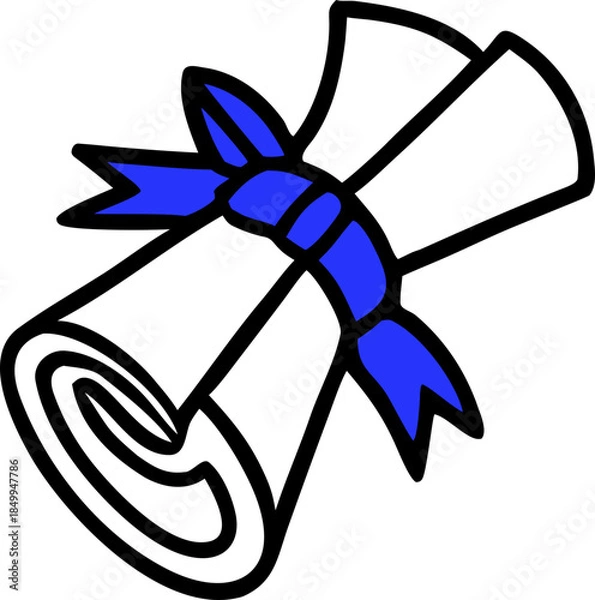 Obraz graduation icon