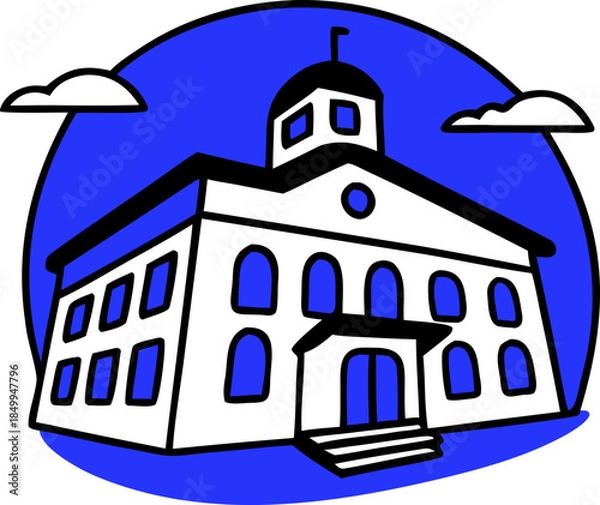 Obraz graduation icon