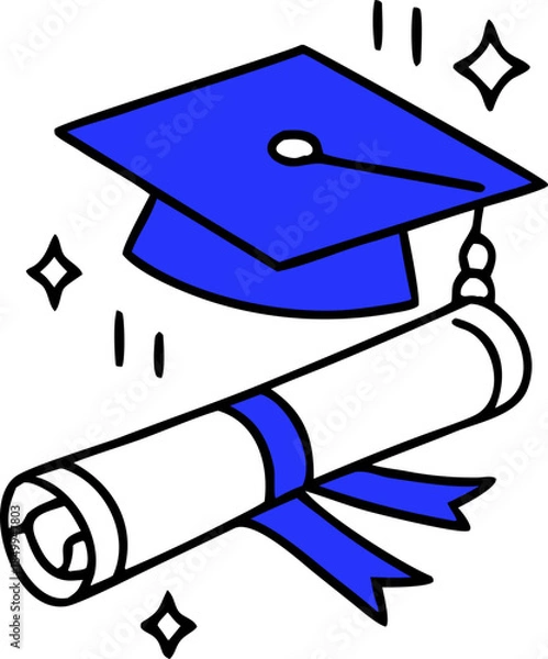 Obraz graduation icon