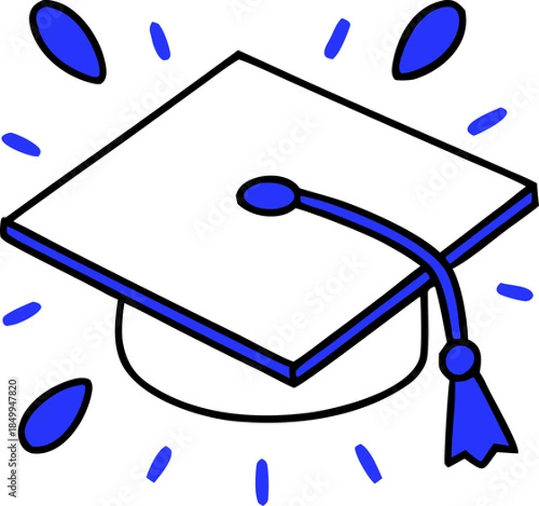 Obraz graduation icon