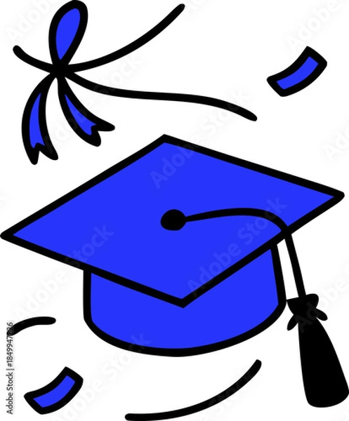 Obraz graduation icon