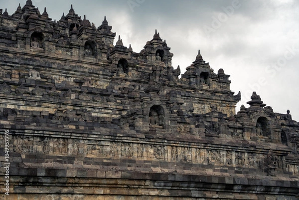 Obraz borobudur temple indonesia