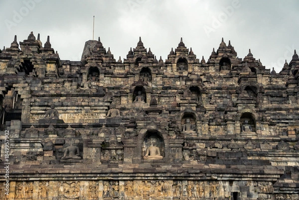 Obraz borobudur temple indonesia
