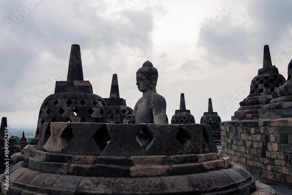Obraz borobudur temple indonesia