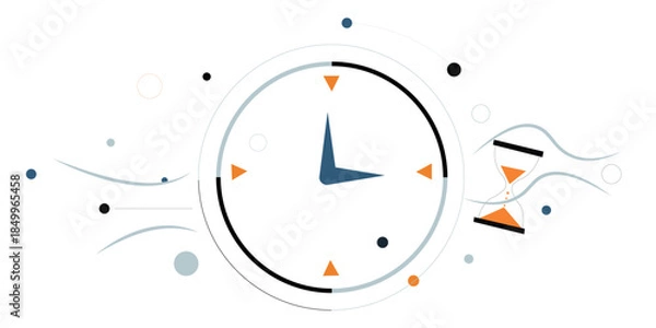 Obraz Time passage illustration