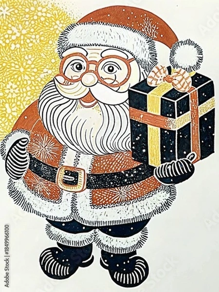 Obraz Santa Claus illustration