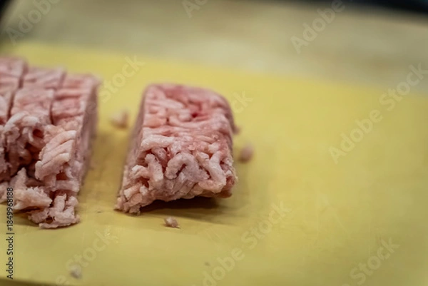 Obraz カットした挽き肉