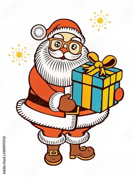 Obraz Santa Claus illustration