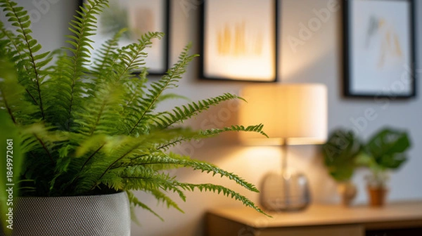 Obraz  tree in the interior design in room