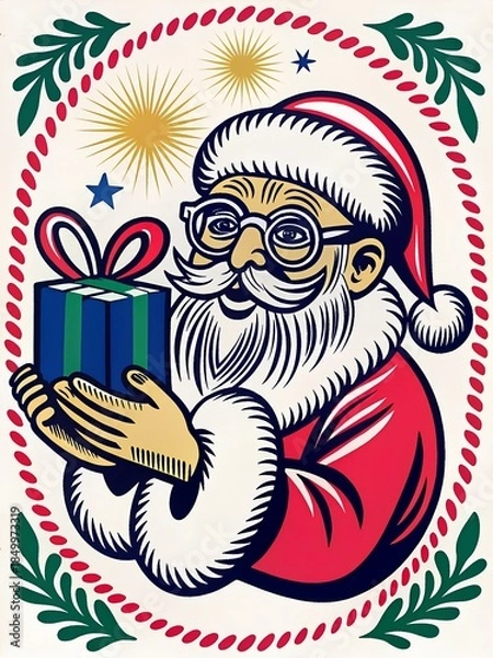 Obraz Santa Claus illustration