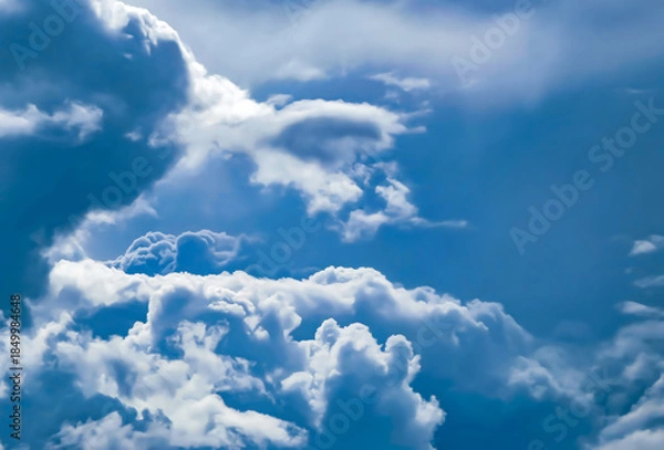 Obraz Dramatic Storm Clouds Background