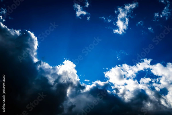 Obraz Clouds and Blue Sky